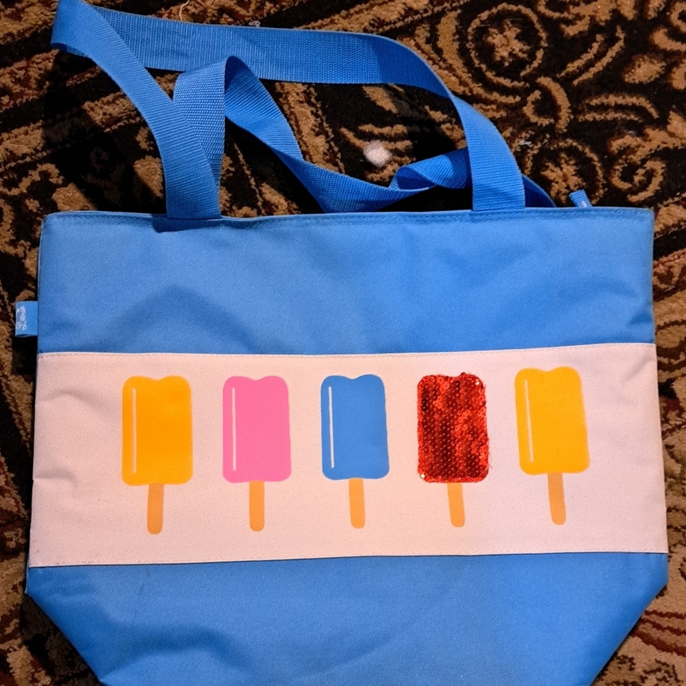 Insulated Popsicle Picnic Beach Bag, NEW